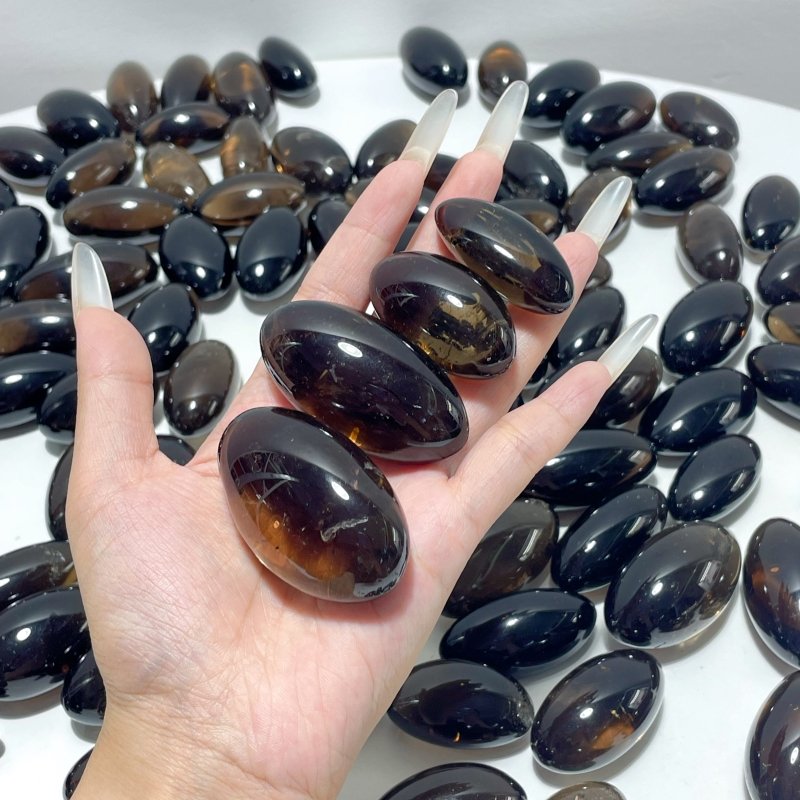 101 Pieces Smoky Quartz Tumbed - Wholesale Crystals