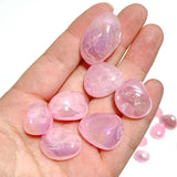 Pink Aura Rose Quartz Small Tumbled Wholesale Clearance