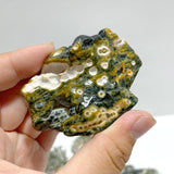 11 Pieces 8th Vein Ocean Jasper Free Form Mixed Size A03 - Wholesale Crystals