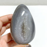 11 Pieces Geode Druzy Agate Eggs -Wholesale Crystals