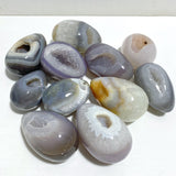 11 Pieces Geode Druzy Agate Eggs -Wholesale Crystals