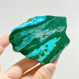 11 Pieces High Quality Chrysocolla Mixed Malachite Slab Specimen 13 - Wholesale Crystals
