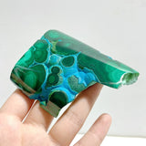 11 Pieces High Quality Chrysocolla Mixed Malachite Slab Specimen 13 - Wholesale Crystals