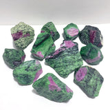 11 Pieces Large Raw Ruby Zoisite Specimen - Wholesale Crystals