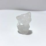 11 Types Cat Carving Wholesale Obsidian Pink Opal Yooperlite - Wholesale Crystals