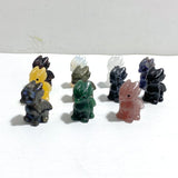11 Types Mini Flying Dragon Carving Wholesale Yellow Calcite Garnet Sodalite - Wholesale Crystals