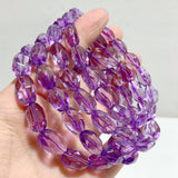 4 Pieces High Grade Lavender Amethyst Crystal Bracelet