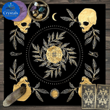 12 Animal Starry Sky Tarot Tablecloth - Wholesale Crystals