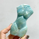 12 Pieces Caribbean Calcite Goddess Body Carving Closeout -Wholesale Crystals