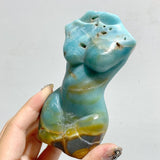 12 Pieces Caribbean Calcite Goddess Body Carving Closeout -Wholesale Crystals