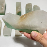 12 Pieces Fluorite Geode Druzy Tower Points -Wholesale Crystals