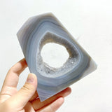 12 Pieces Geode Druzy Agate Four - sided Tower Point - Wholesale Crystals