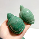 12 Pieces Green Aventurine Mixed Animals Carving - Wholesale Crystals