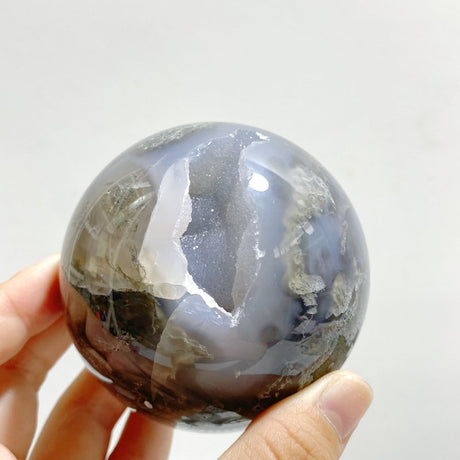 12 Pieces Moss Agate Spheres - Wholesale Crystals