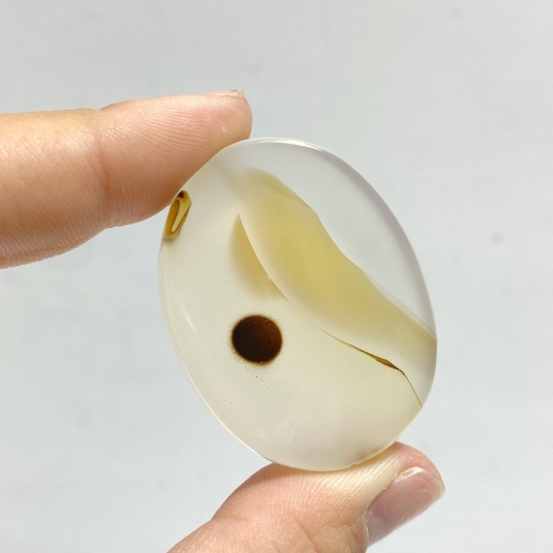 12 Pieces Natural Rare Scenic Dendritic Agate Cabochon - Wholesale Crystals