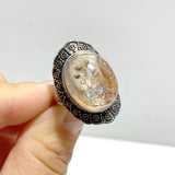 12 Pieces Rare Fire Quartz Dentritic Quartz Different Styles Rings - Wholesale Crystals