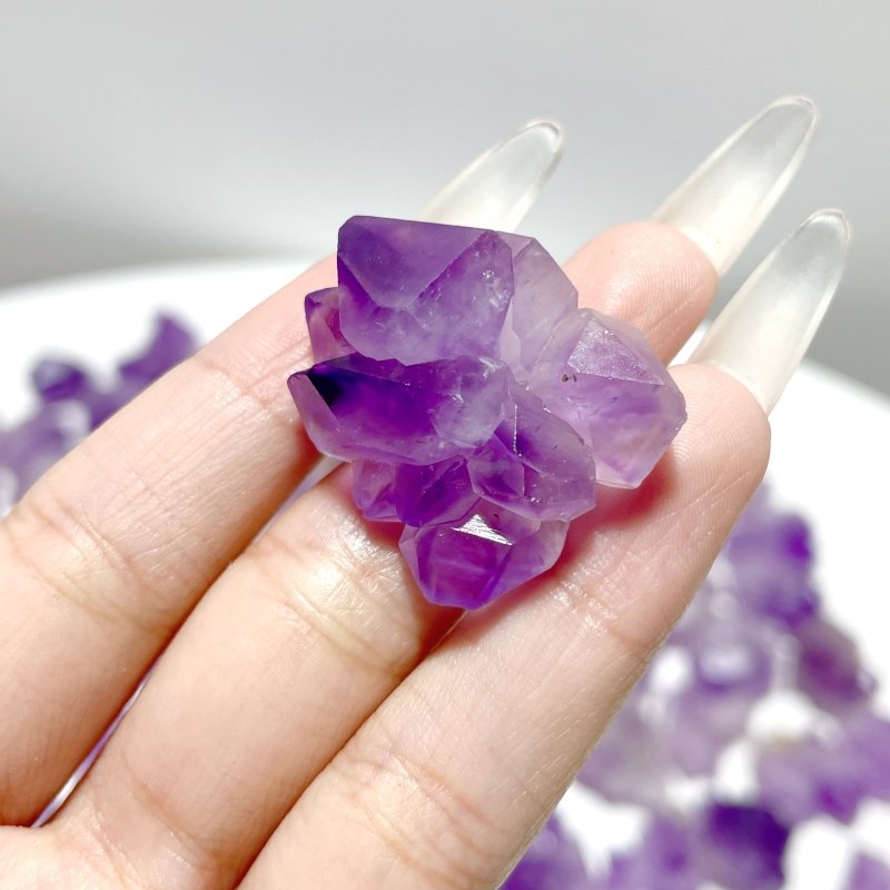 121 Pieces Beautiful Amethyst Clusters - Wholesale Crystals