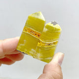 126 Pieces Short Bumble Bee Jasper Four-sided Tower -Wholesale Crystals
