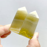 126 Pieces Short Bumble Bee Jasper Four-sided Tower -Wholesale Crystals