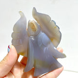 13 Pieces Geode Agate Druzy Angel Carving - Wholesale Crystals