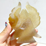 13 Pieces Geode Agate Druzy Angel Carving - Wholesale Crystals