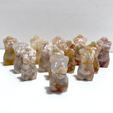 13 Pieces Sakura Flower Agate Goddess Carving - Wholesale Crystals