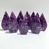 13 Pieces Spark Lepidolite Arrow Head Shape - Wholesale Crystals