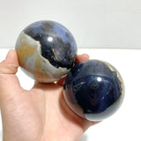 13 Pieces Volcano Agate Sphere(UV - Reactive) - Wholesale Crystals