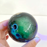 13 Pieces Volcano Agate Sphere(UV - Reactive) - Wholesale Crystals