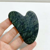 Dark Color Green Jade Roller and Gua Sha A Set Wholesale