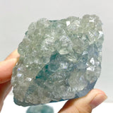 14 Pieces Blue Fluorite Mixed Calcite Raw Stone Specimen For Collection - Wholesale Crystals