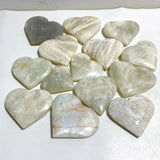 14 Pieces Moonstone Heart -Wholesale Crystals