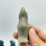 14 Pieces Trolleite Stone Wolves Crystal Carving -Wholesale Crystals