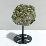 Natural Pyrite Mineral Specimen With Stand #A3