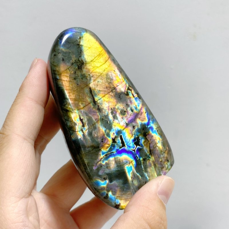 15 Pieces Labradorite Polished Free Form -Wholesale Crystals