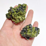 15 Pieces Raw Green Tourmaline Specimen For Collection - Wholesale Crystals