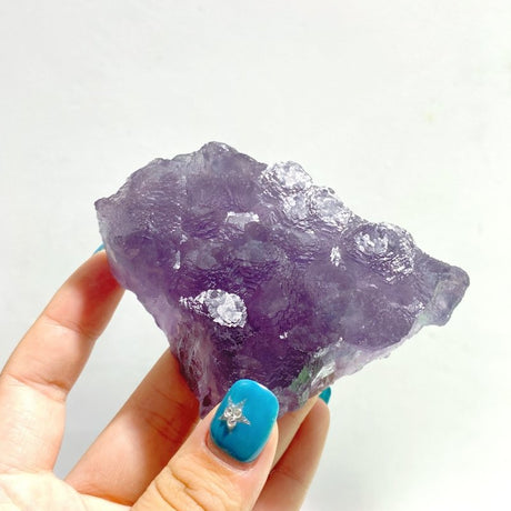 15 Pieces Raw Purple Fluorite Spark Specimen - Wholesale Crystals