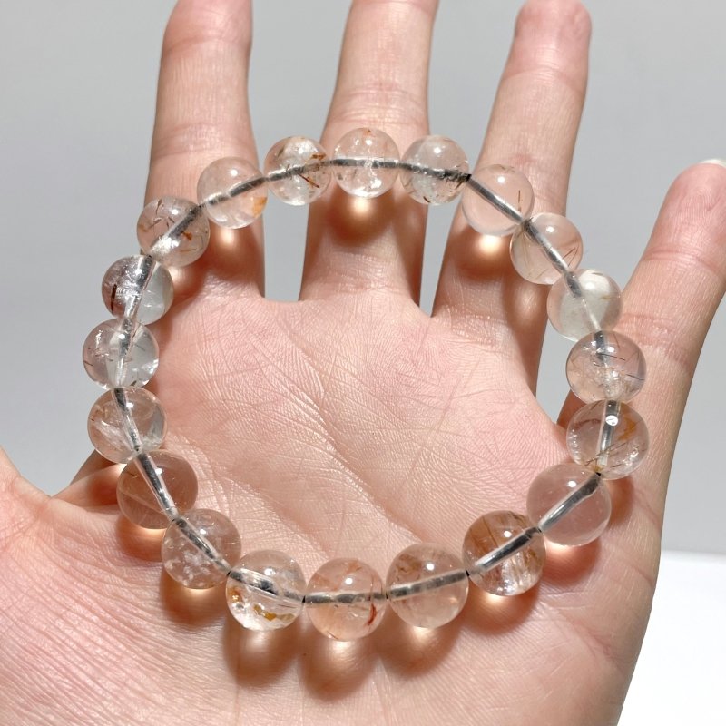 15 Pieces Rutile Quartz Bracelet Closeout - Wholesale Crystals