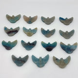 15 Pieces Trolleite Stone Owl Carving - Wholesale Crystals