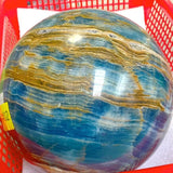 15KG Large Blue Onyx Sphere (Sea Freight Only) -Wholesale Crystals