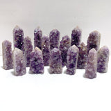 16 Pieces Amethyst Cluster Points - Wholesale Crystals