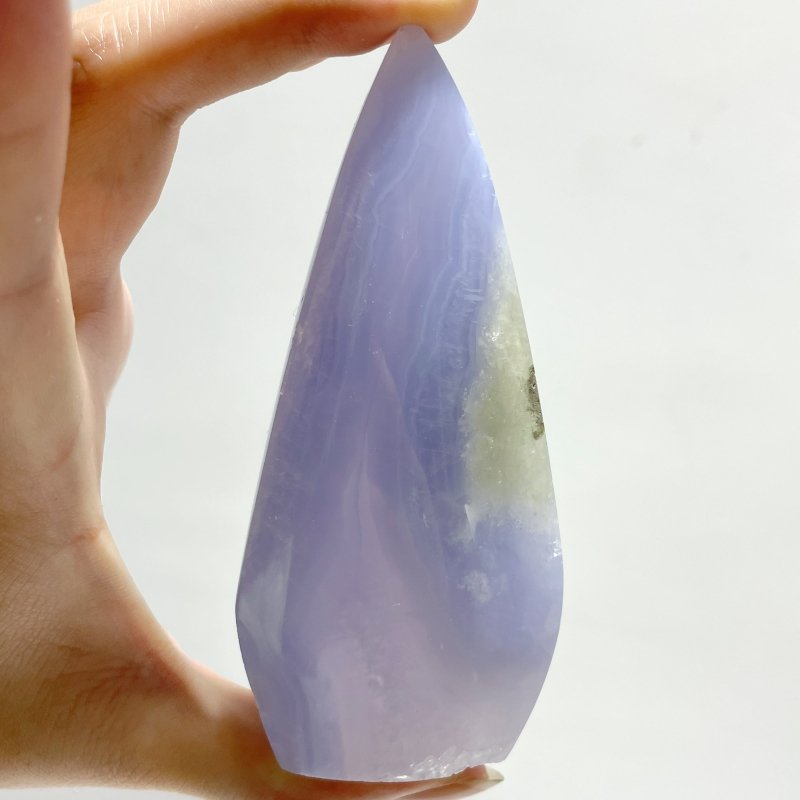 17 Pieces Beautiful Blue Chalcedony Arrow Head Shape - Wholesale Crystals