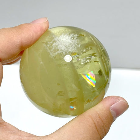 17 Pieces Citrine Crystal With Rainbow Spheres - Wholesale Crystals