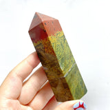 17 Pieces Ocean Jasper Four - sided Point 1 - Wholesale Crystals