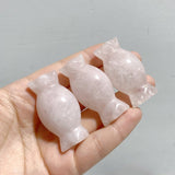 17 Types 5cm Candy Carving Wholesale Green Aventurine Tiger Eye Howlite Closeout -Wholesale Crystals