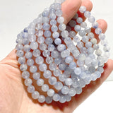 18 Pieces Dumortierite Quartz Bracelets - Wholesale Crystals