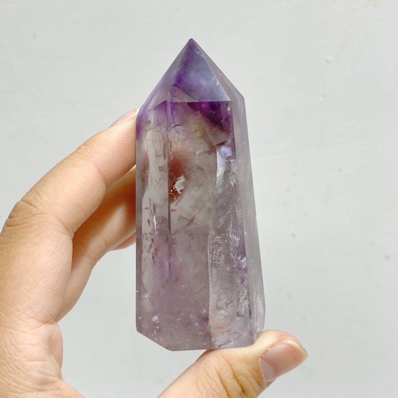 18 Pieces God's Fingerprint Amethyst Tower Point -Wholesale Crystals