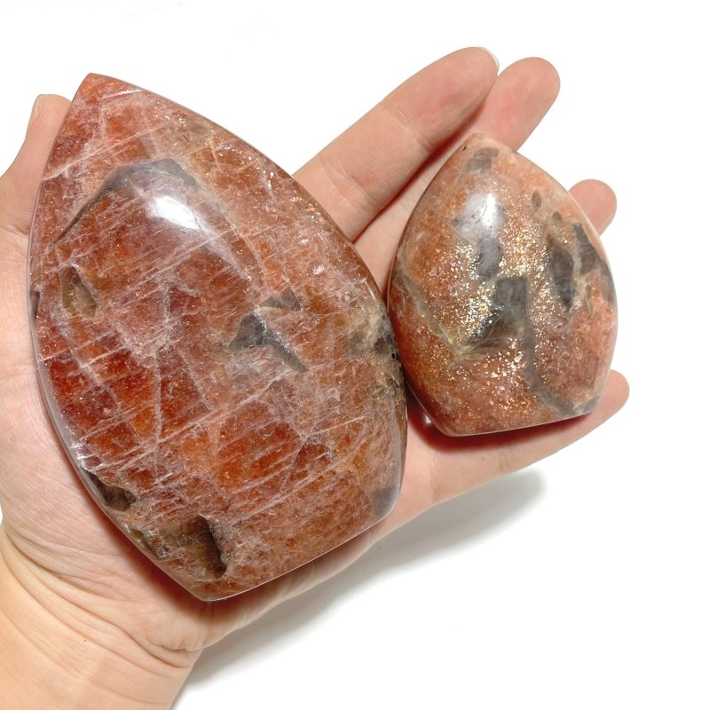 18 Pieces High Quality Sunstone Arrow Head Shape - Wholesale Crystals