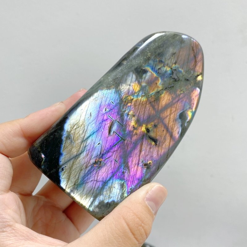 19 Pieces Beautiful Polished Labradorite Free Form -Wholesale Crystals