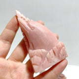 19 Pieces Pink Opal Sea Animals Carving - Wholesale Crystals